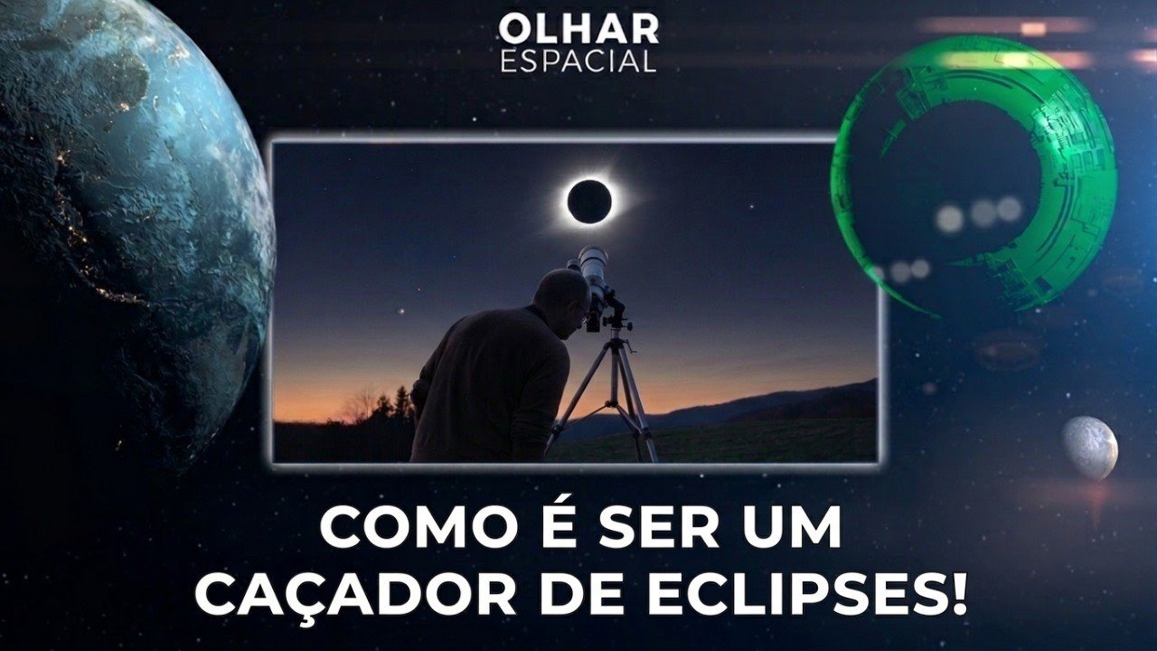 Ao vivo | Como é ser um caçador de eclipses | 14/08/2026