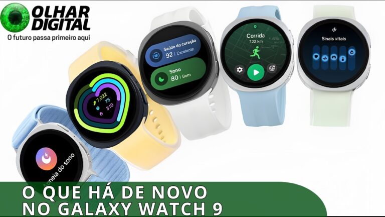 Galaxy Watch 9 x Galaxy Watch 8: o que mudou no novo smartwatch da Samsung