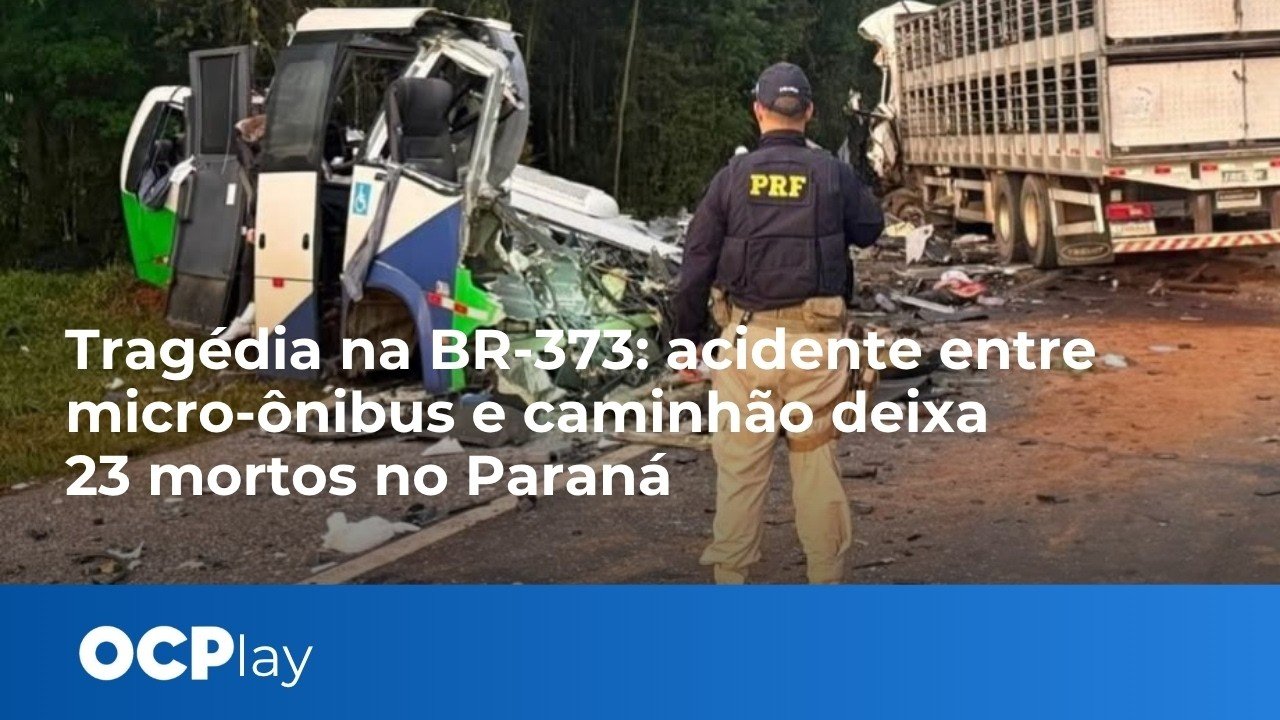 Tragédia na BR-373: acidente entre micro-ônibuse caminhão deixa 23 mortos no Paraná