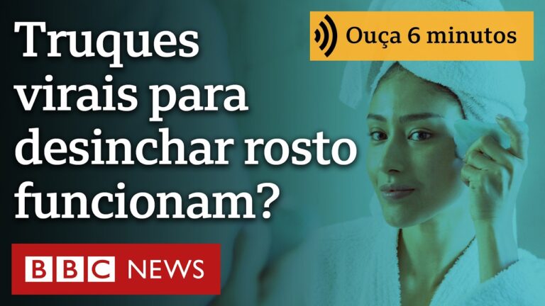 Truques virais para desinchar rosto funcionam? Dermatologista analisa três estratégias populares