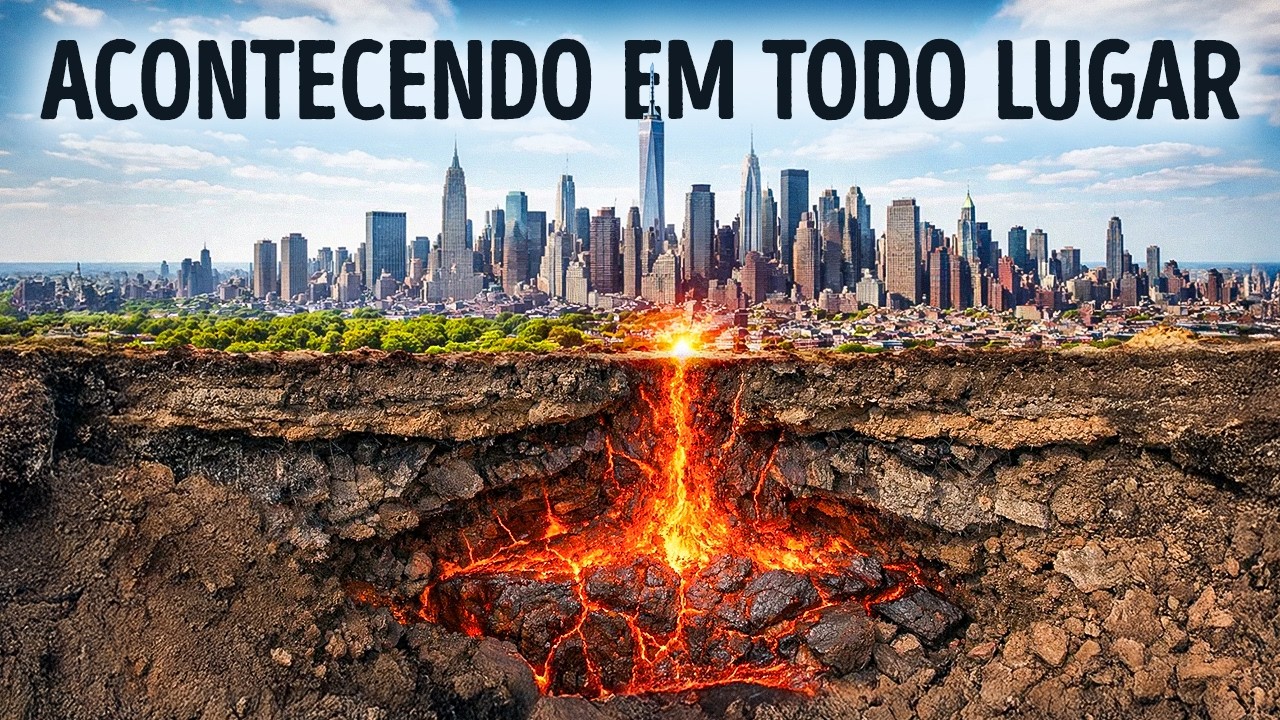 Cientistas descobriram pequenos vulcões que podem desencadear erupções catastróficas