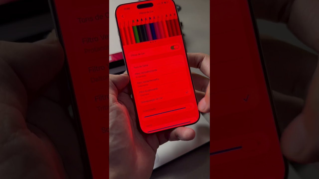 Como ativar o conforto visual definitivo no iPhone