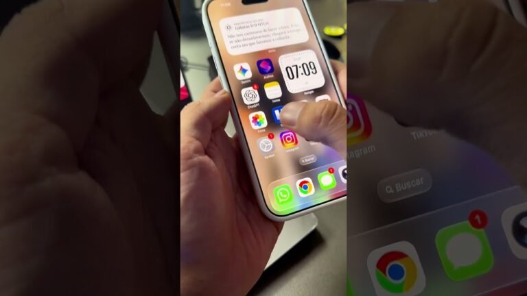 Como colocar o teclado numérico junto com as letras no iPhone