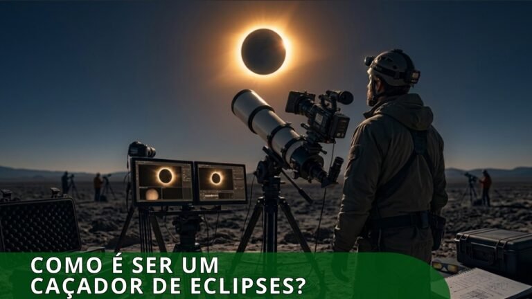 Como é ver um eclipse ao vivo?