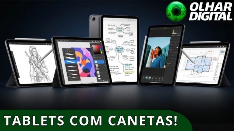 Conheça 5 tablets que já vêm com caneta na caixa