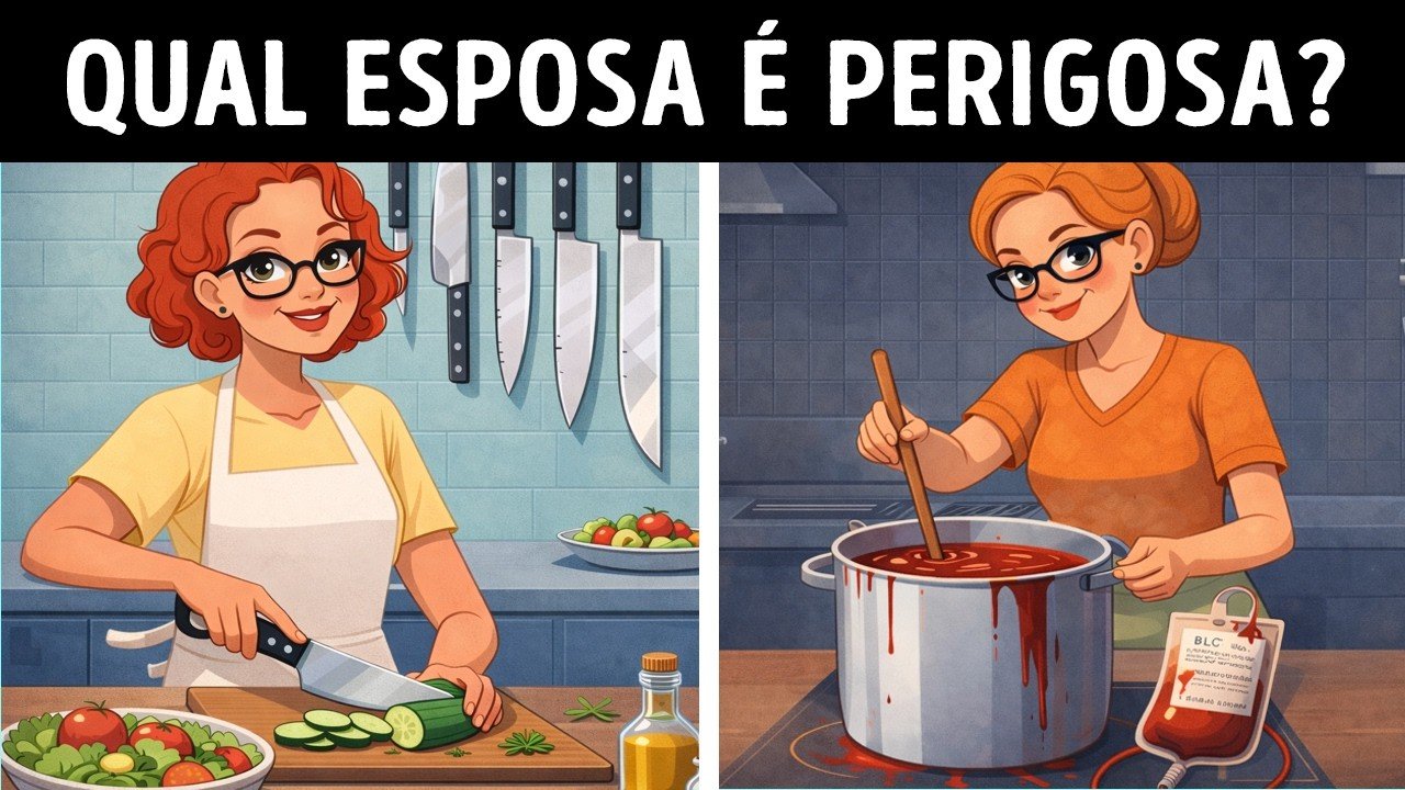 Consegue identificar o perigo nestes 21 enigmas?