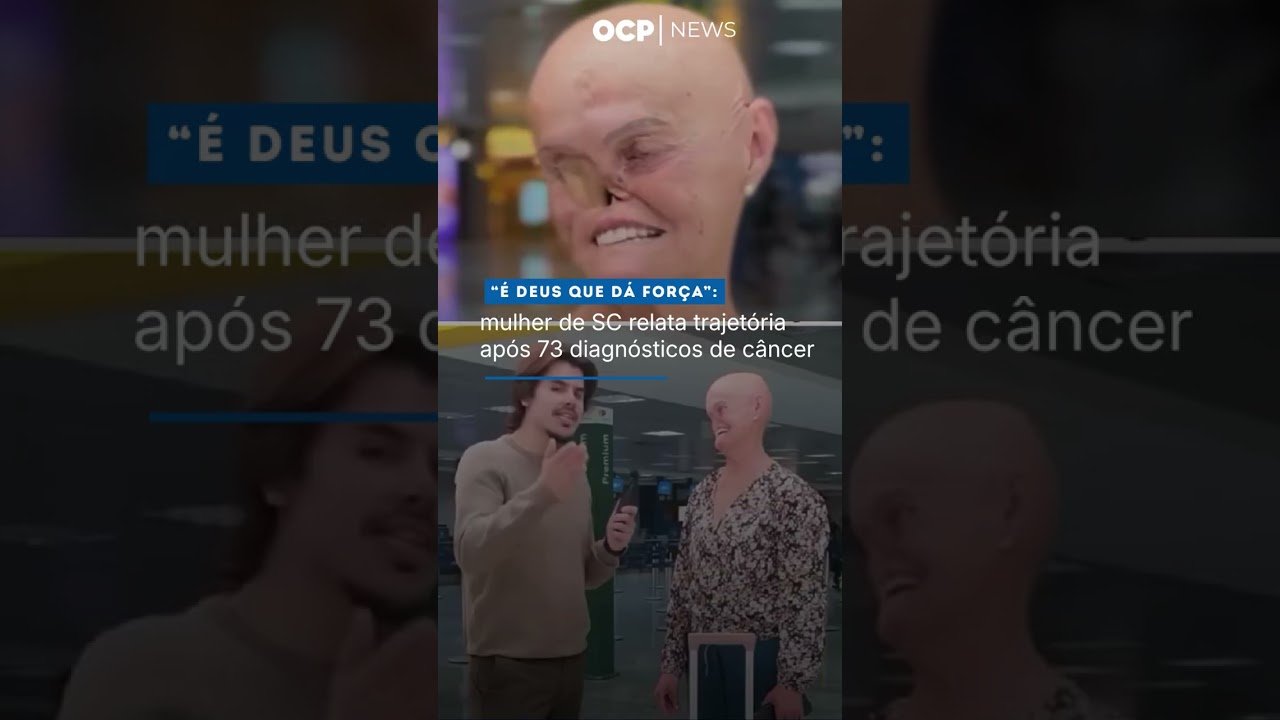 “É Deus que dá força”: mulher de SC relata trajetória após 73 diagnósticos de câncer