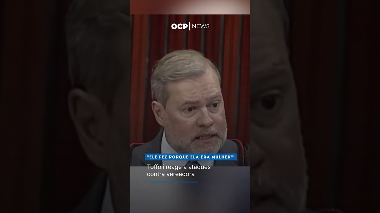“Ele fez porque ela era mulher”: Toffoli reage a ataques contra vereadora