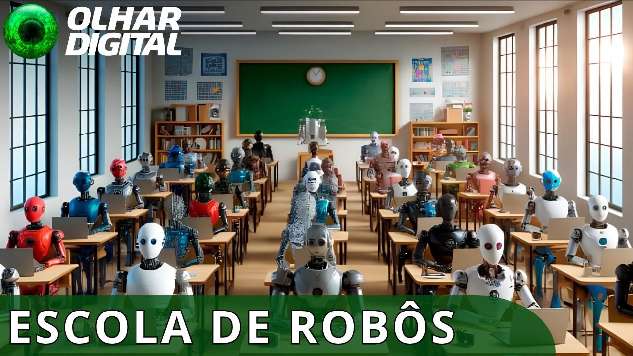 Escola na China ensina robôs a interagir com o mundo real