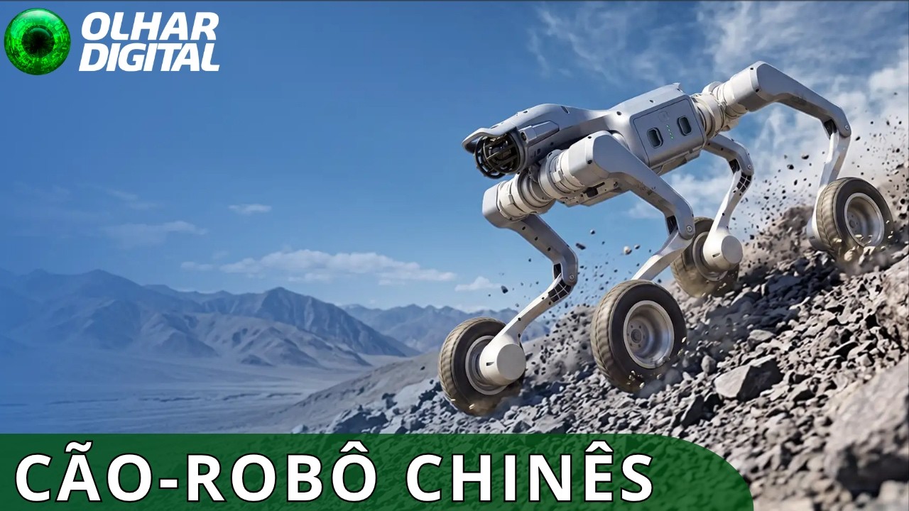 Este cão-robô combina rodas e pernas para enfrentar qualquer terreno
