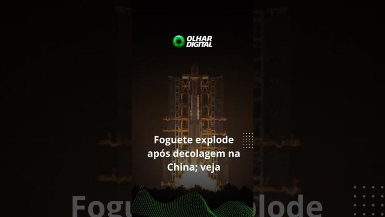 Foguete explode logo após decolagem na China; veja