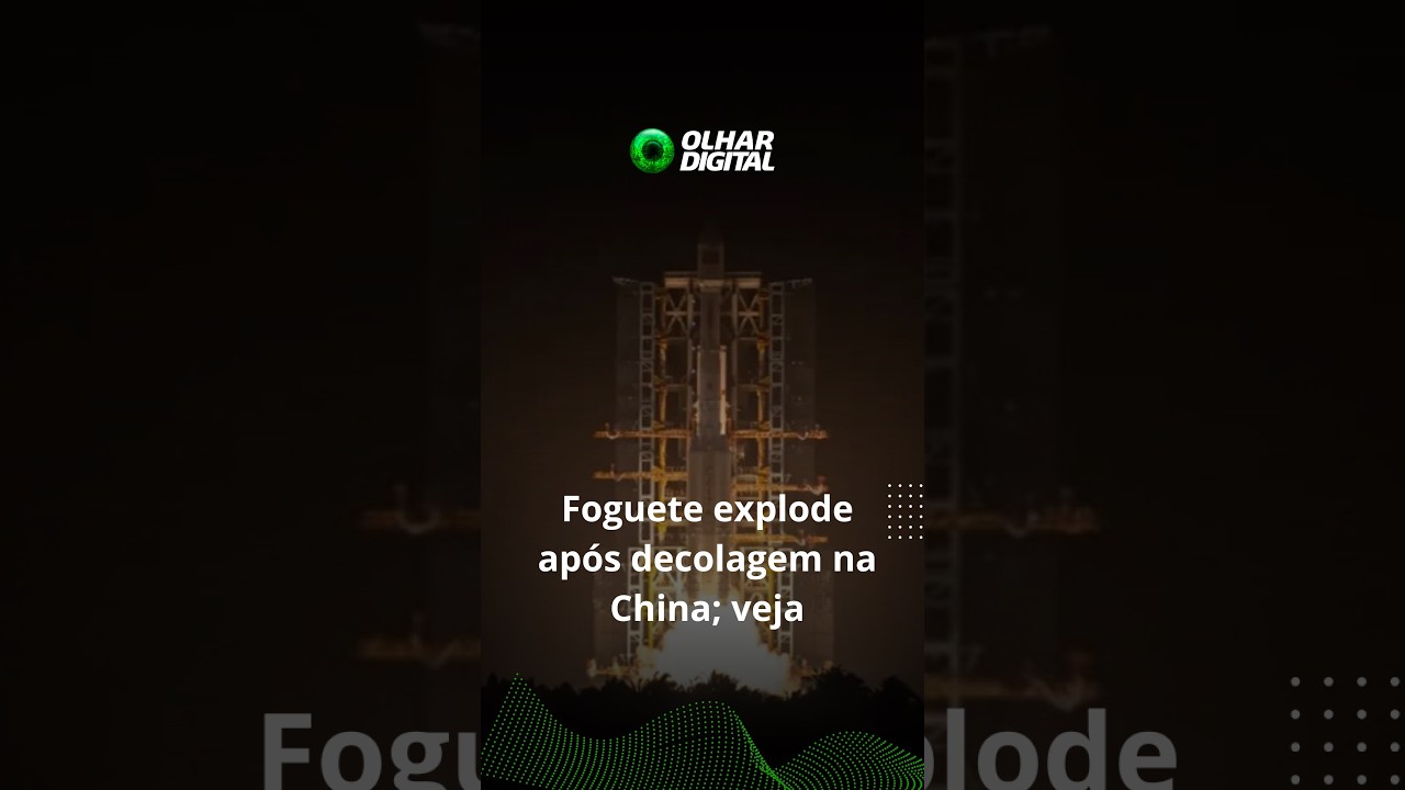 Foguete explode logo após decolagem na China; veja