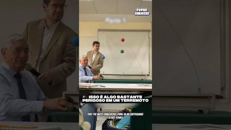 ISSO É O MAIS PERIGOSO EM UM TERREMOTO
