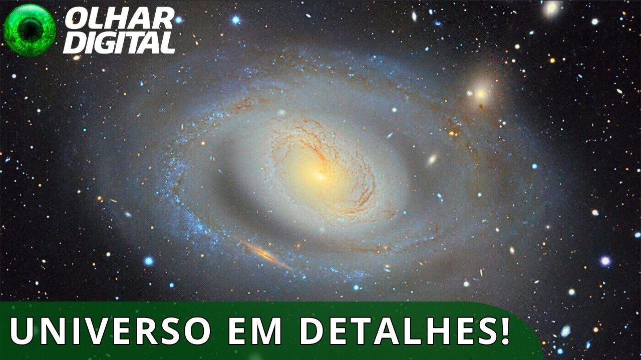 Maior mapa 2D do Universo tem bilhões de estrelas e galáxias