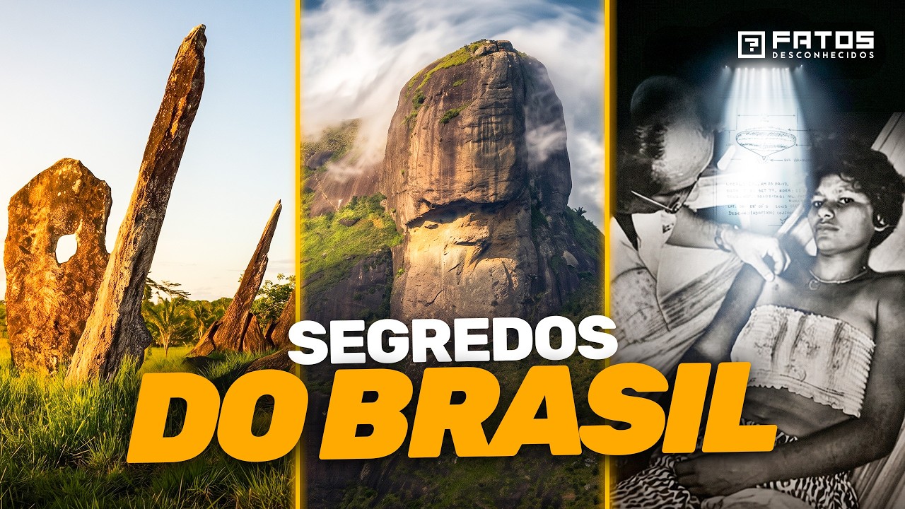 Mistérios do Brasil que o MUNDO não conhece!