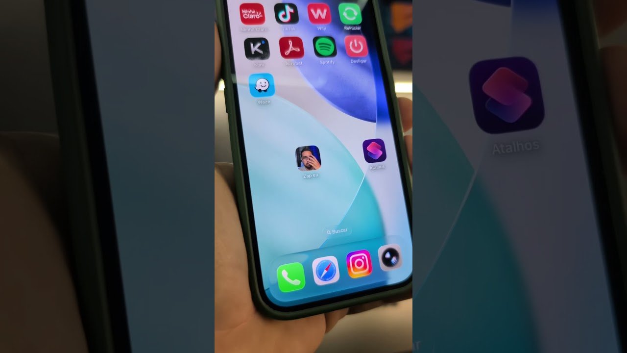 Não desperdício o seu iPhone use mais o aplicativo de Atalhos