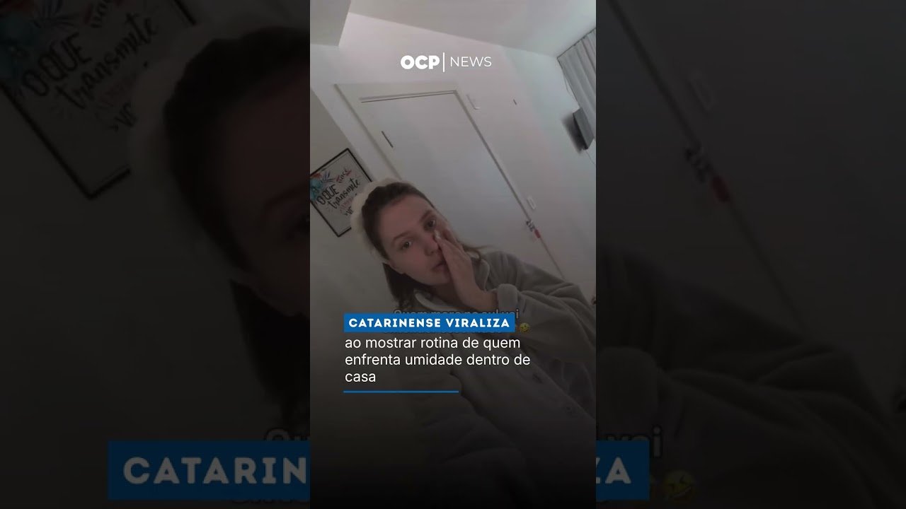 Catarinense viraliza ao mostrar rotina de quem enfrenta umidade dentro de casa