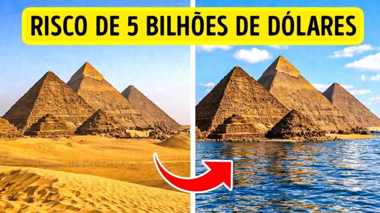 O Egito decidiu inundar o deserto - mas por quê?