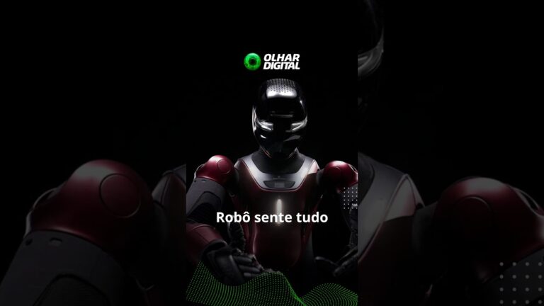 Robô humanoide aprende pelo toque e ganha pele capaz de sentir o ambiente