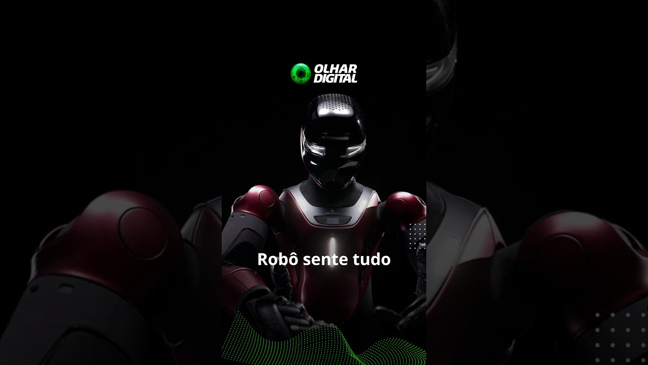 Robô humanoide aprende pelo toque e ganha pele capaz de sentir o ambiente