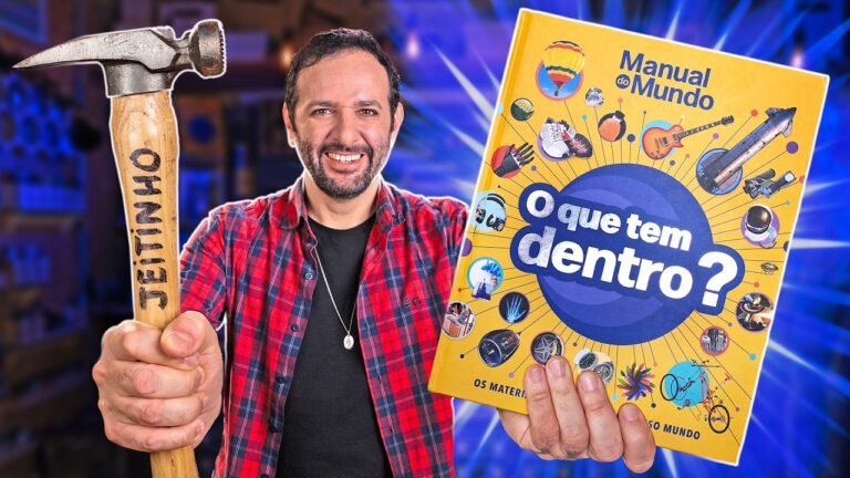 O QUE TEM DENTRO virou LIVRO!