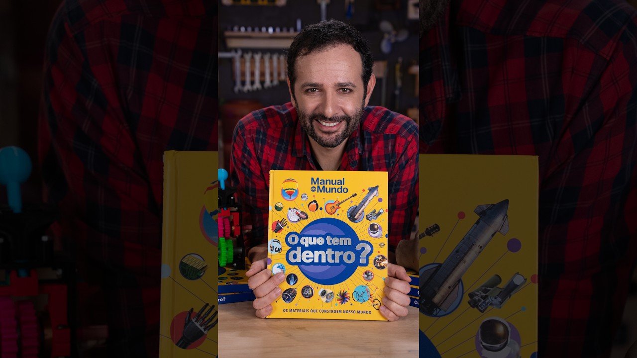 O QUE TEM DENTRO virou LIVRO!