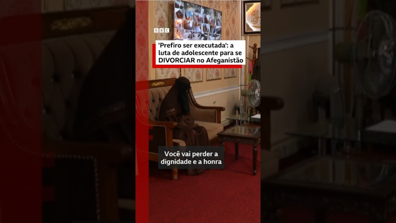 "Prefiro ser executado": a luta de adolescente para se divorciar no Afeganistão