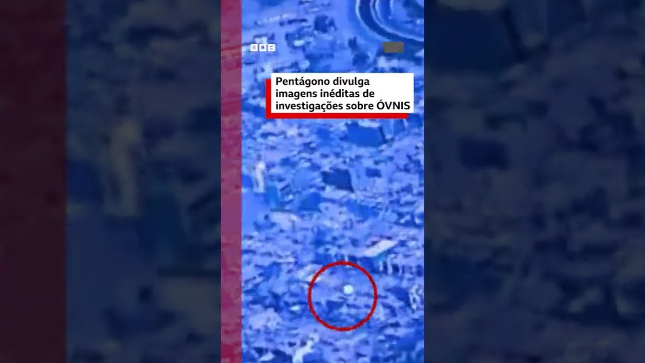 Pentágono divulga imagens inéditas de investigação sobre ÓVNIS
