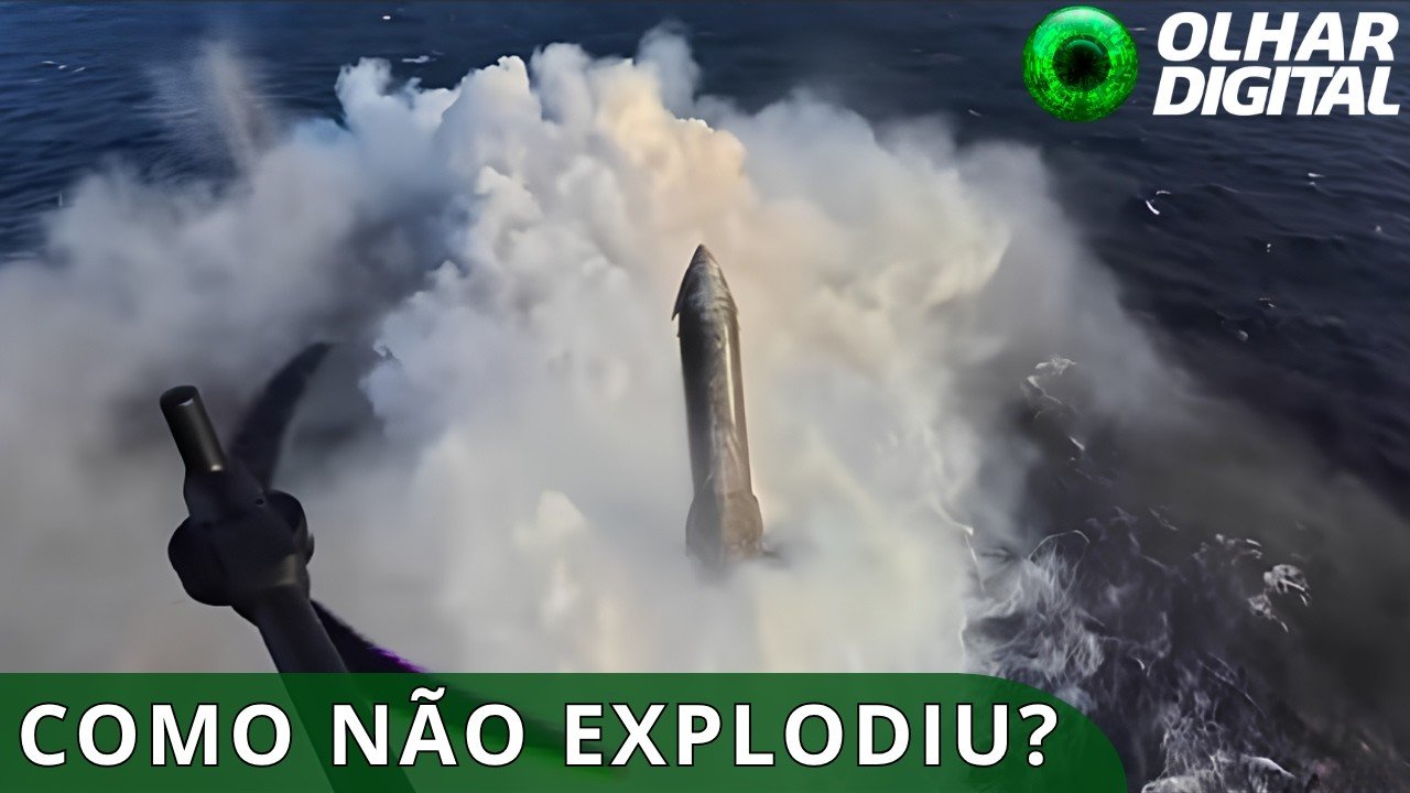 Por que a Starship não explodiu em sua queda? | Pedro Pallotta