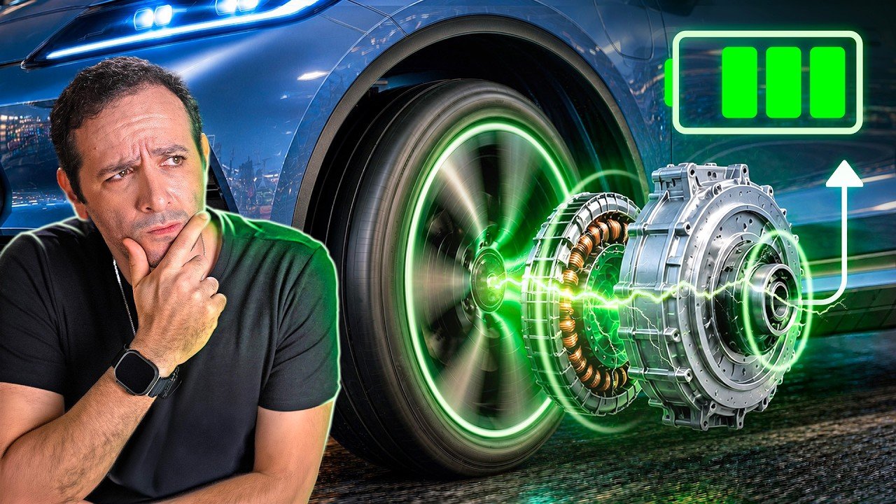 Por que CARROS não têm GERADOR na RODA?