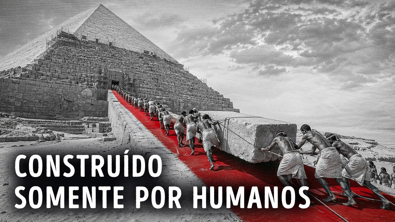 A realidade assustadora de como as pirâmides foram realmente construídas