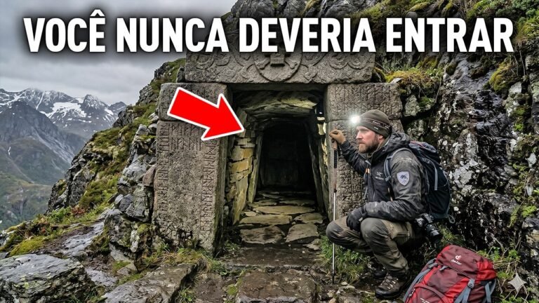 Arqueólogos encontram porta de 2.000 anos com armadilhas mortais dentro