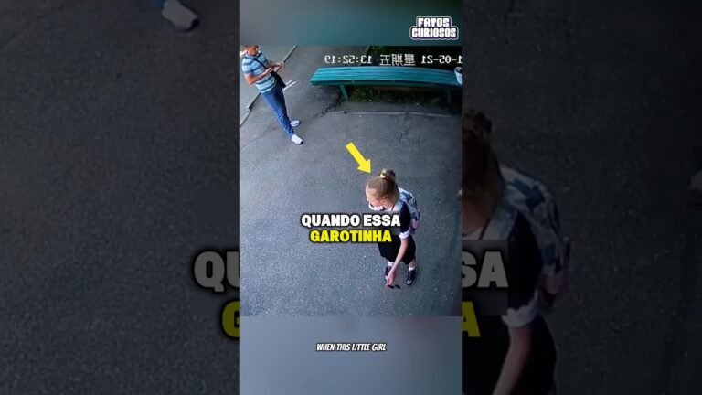 ESSA GAROTINHA BASTANTE ESPERTA FEZ UM MOVIMENTO INCRÍVEL PARA DESPISTAR UM SEQUESTRADOR