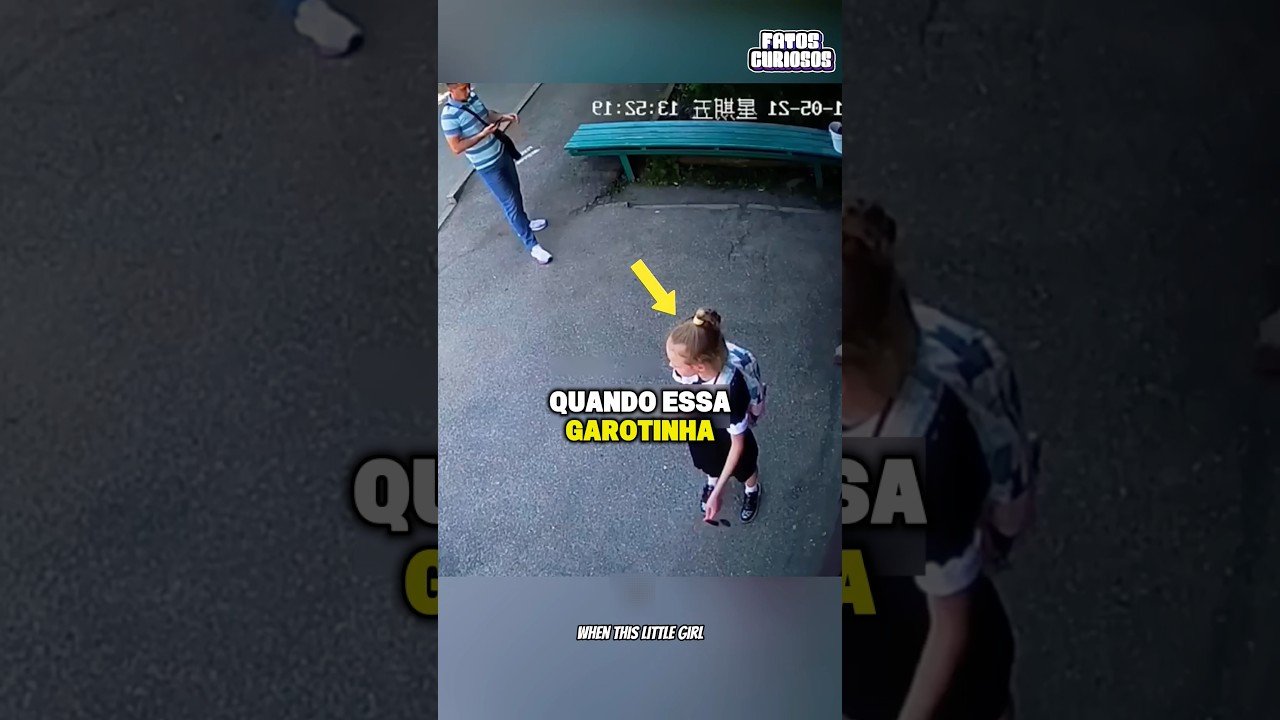 ESSA GAROTINHA BASTANTE ESPERTA FEZ UM MOVIMENTO INCRÍVEL PARA DESPISTAR UM SEQUESTRADOR
