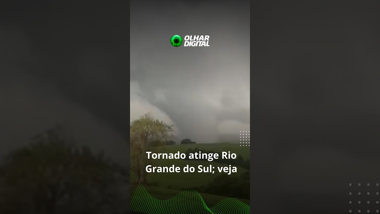 Tornado causa destruição no Rio Grande do Sul; veja
