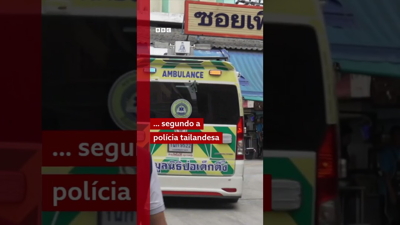 Adolescente de 14 anos atirou nos avós e depois abre fogo em uma escola perto de Bangkok, Tailândia