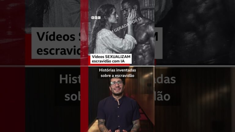 Vídeos sexualizam escravidão com IA