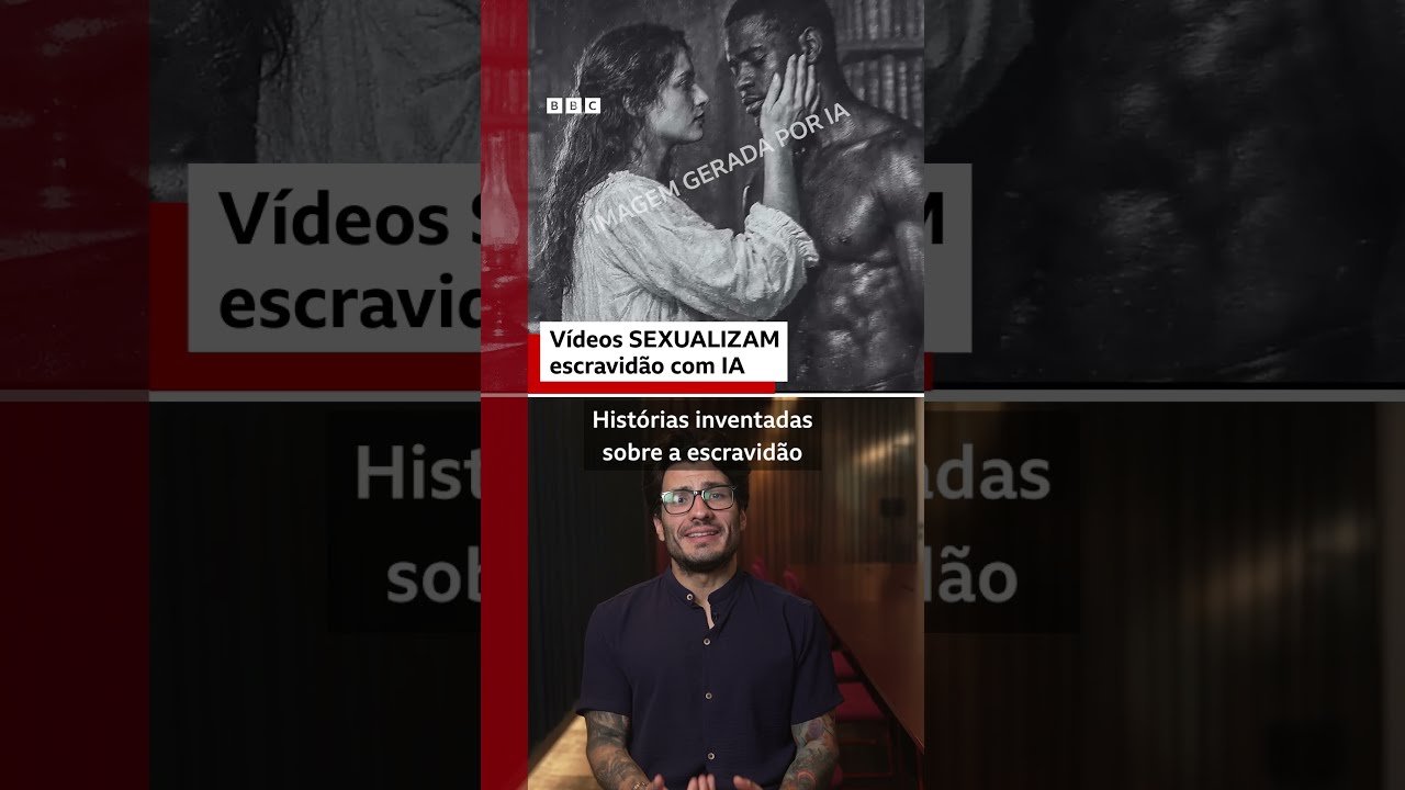 Vídeos sexualizam escravidão com IA