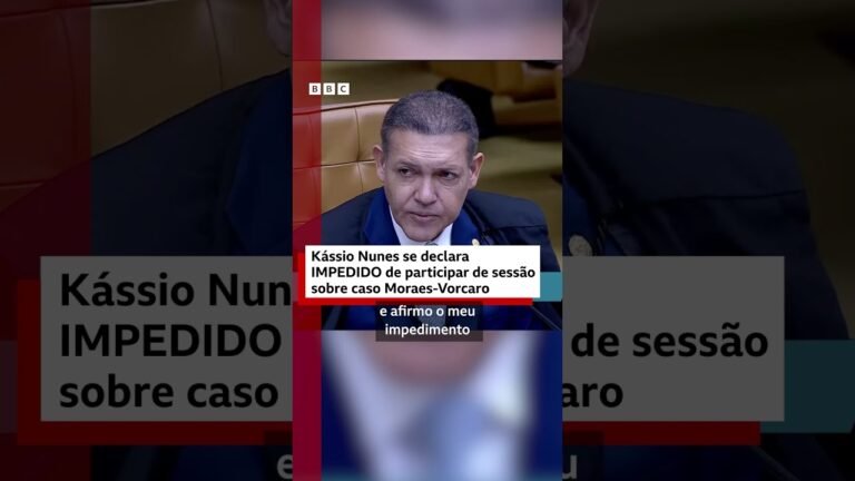 Kassio Nunes se declara impedido de participar de sessão sobre caso Moraes-Vorcaro