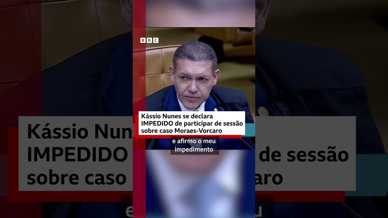 Kassio Nunes se declara impedido de participar de sessão sobre caso Moraes-Vorcaro