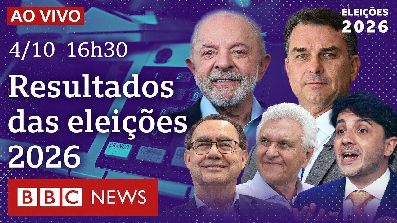 Eleições 2026 AO VIVO: Acompanhe a apuração dos votos para Presidente no 1º turno