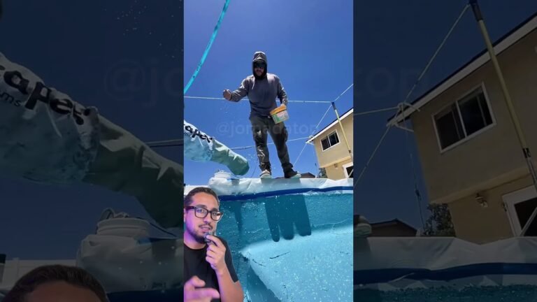 A moda agora é piscina alienígena