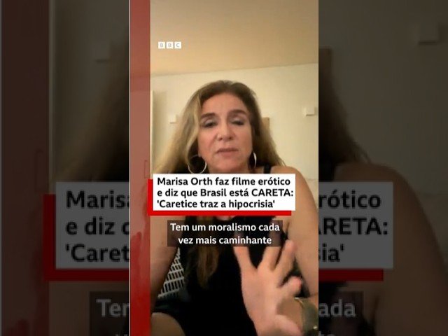 Marisa Orth faz filme erótico, relembra Playboy e diz que Brasil está 'careta'