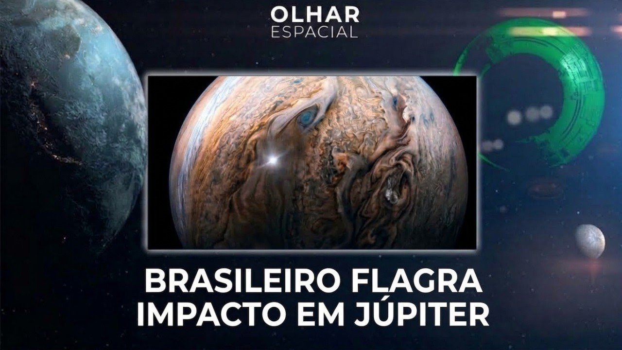 Ao vivo | Brasileiro flagra impacto em Júpiter | 18/09/2026