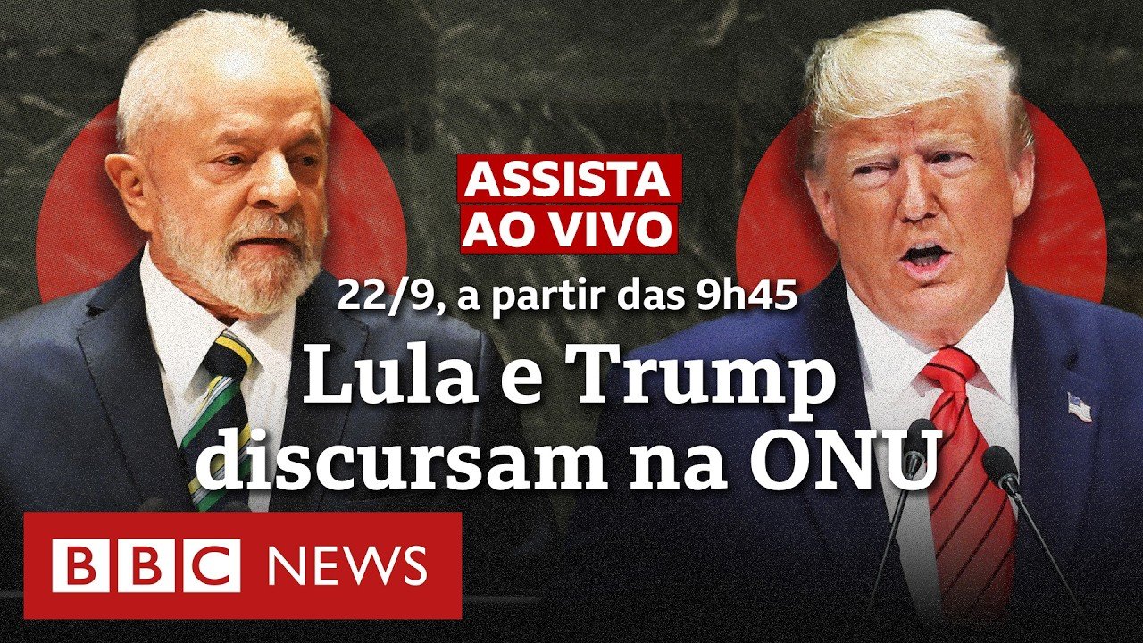 Ao vivo: Lula e Trump discursam na ONU