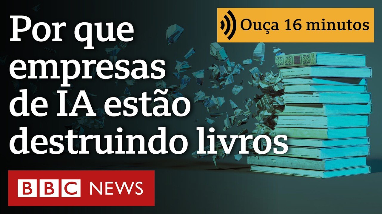 Por que empresas de IA estão destruindo milhares de livros antigos ao redor do mundo