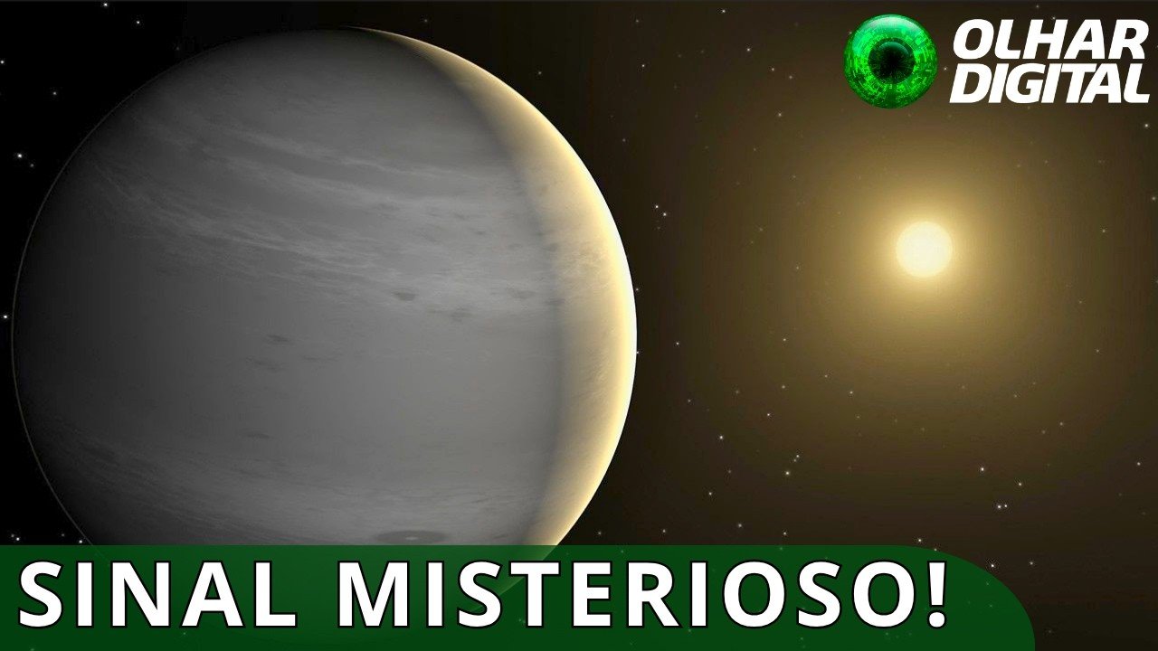 Astrônomos captam sinal de rádio vindo de exoplaneta gigante