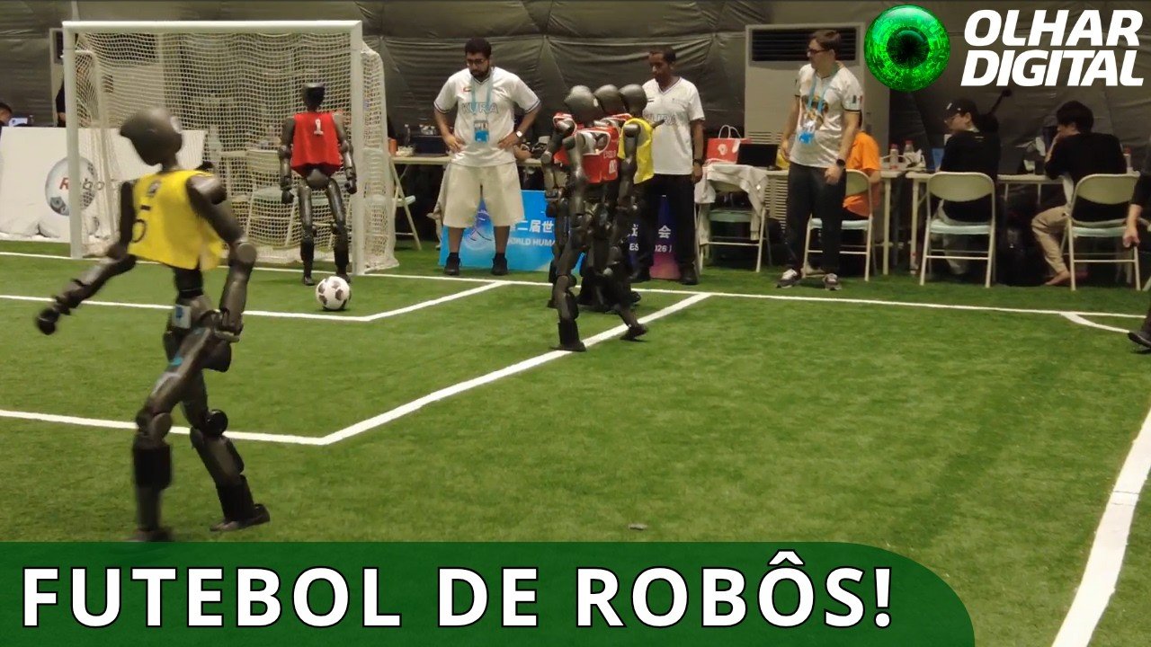 Brasil faz bonito nas Olimpíadas de robôs humanoides