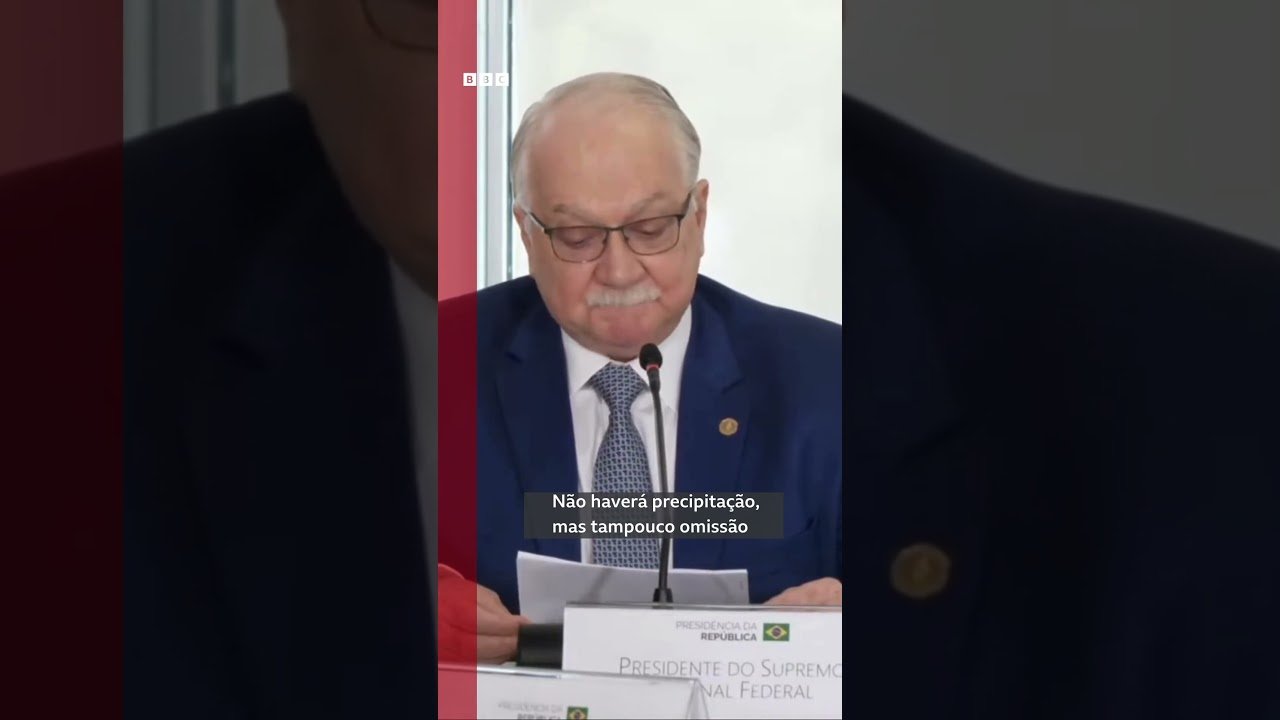 Fachin diz que crise no STF exige resposta “firme, proporcional e rigorosa”