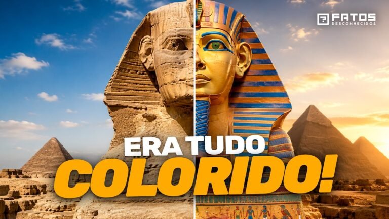 Como Eram os Monumentos do Egito Antes de Virarem Ruínas?